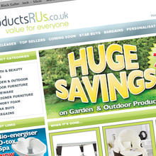 ProductsRUs - Webdesign