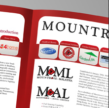 Mountrose - Company Profile Page Layout